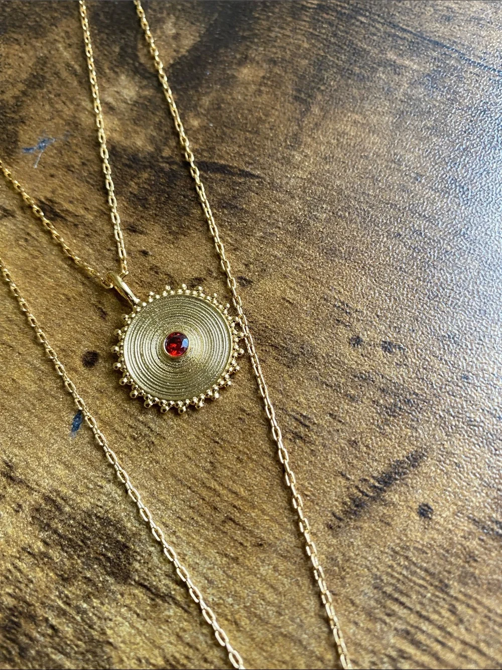 NWT MADEWELL Semiprecious Horn Charm Necklace Set - Picture 6 of 8